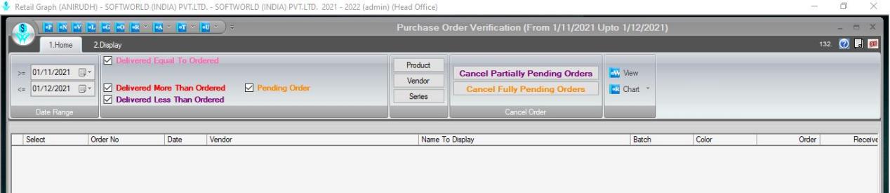 Cancel fully pending items