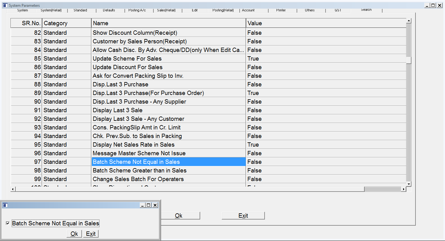 Edit Scheme Lock
