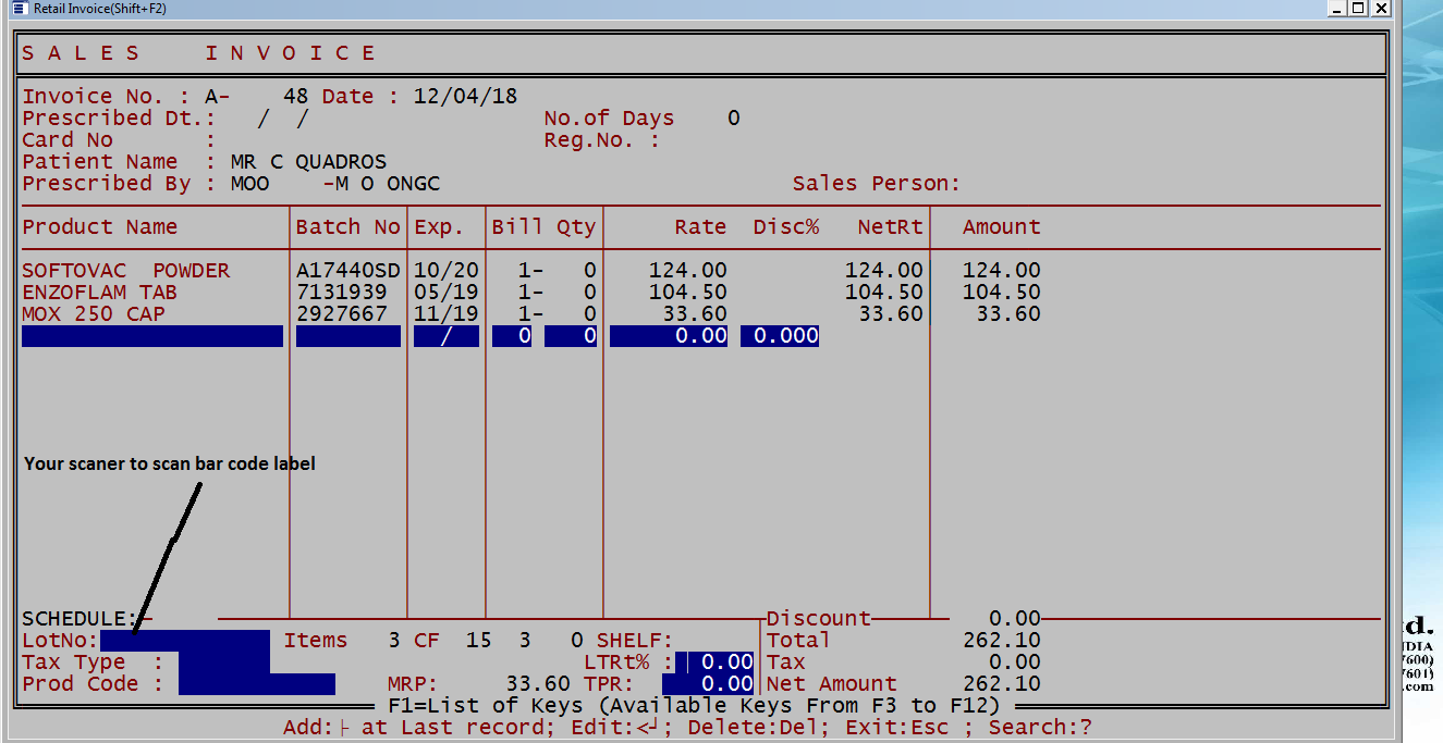 Sales Invoice