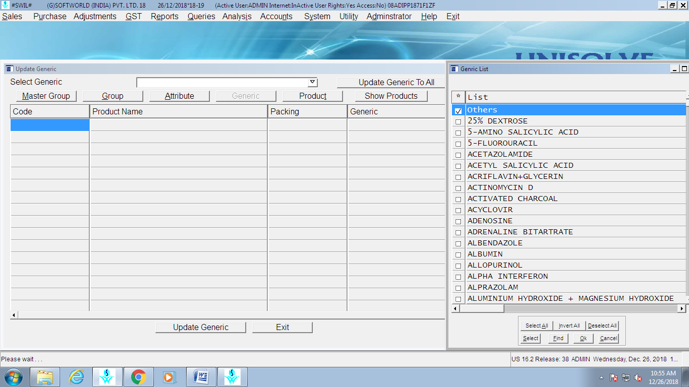 Product List