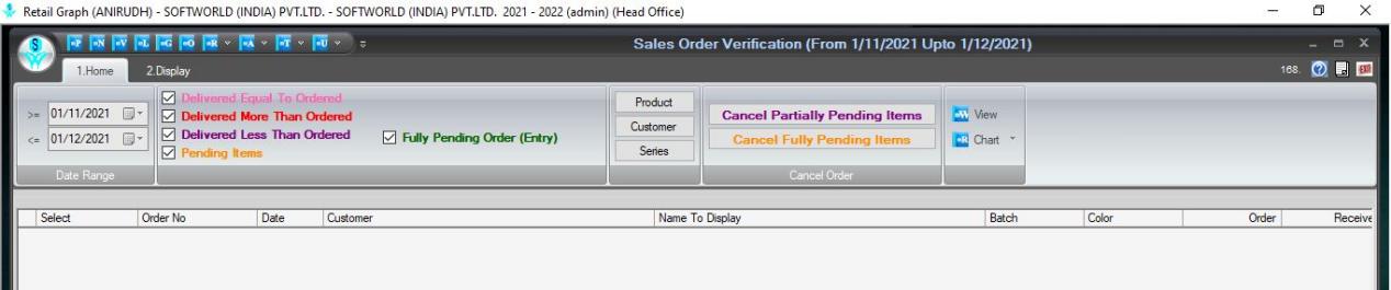 Cancel fully pending items