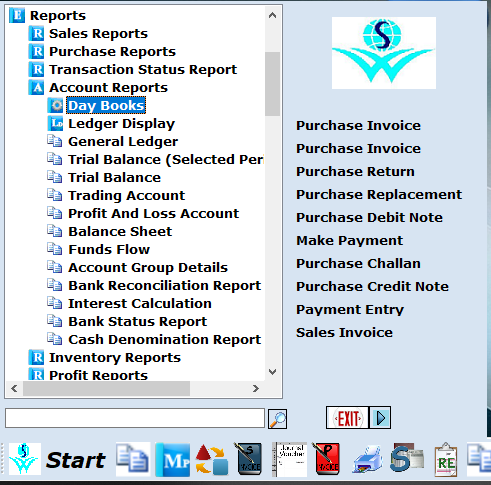 Cash And Bank Book Reports
