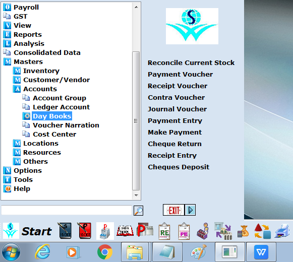 Analysed cash and bank book