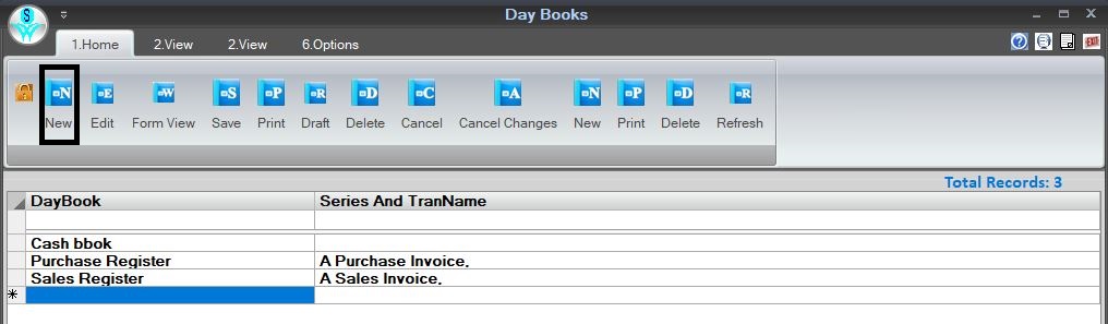 Daybook