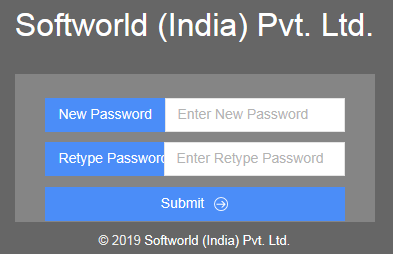 enter your own password