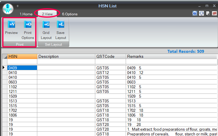 Learn How To Create A Hsn Code And View A List Of Hsn Codes In Swilerp 0956