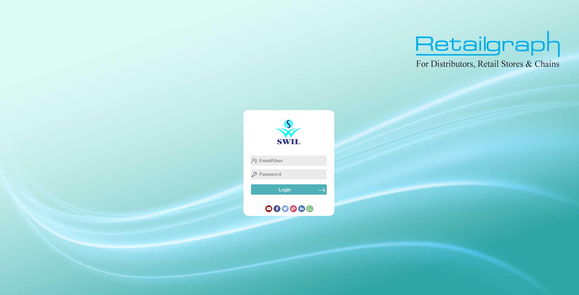 Update Email ID and Login RetailGraph Software with EmailAddress