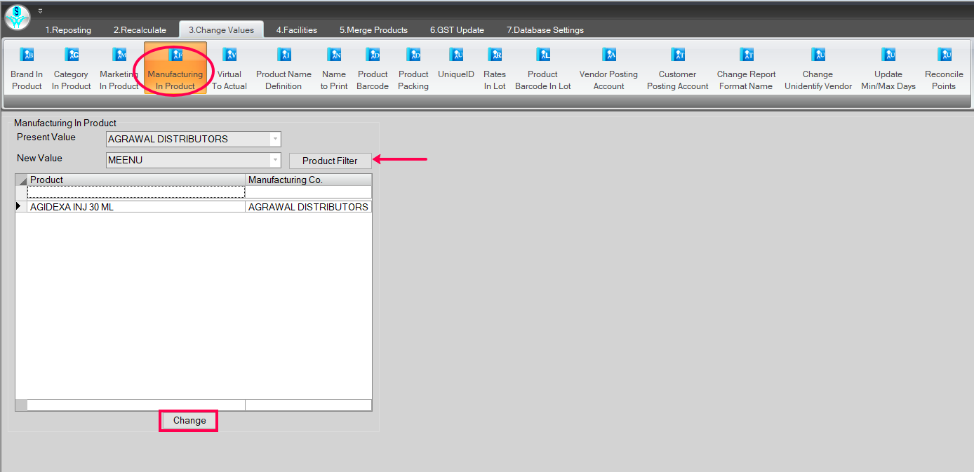 change Manufacturing
