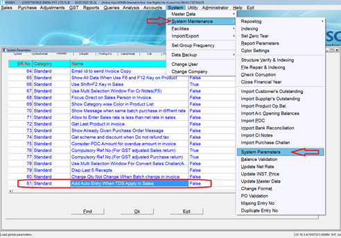 Add Auto Entry When TDS Apply in Sales