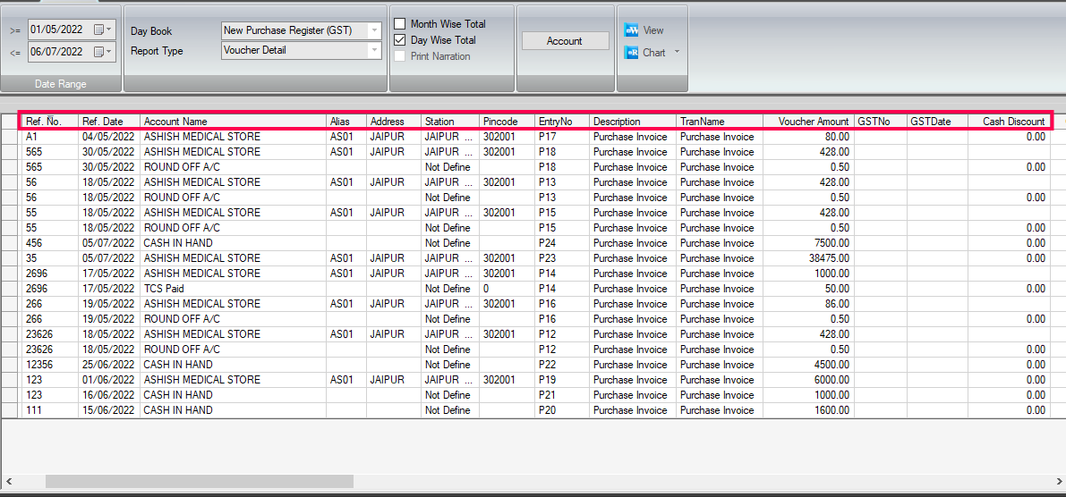 how-to-view-and-export-cash-book-and-bank-book-in-swilerp-pharmacy-software